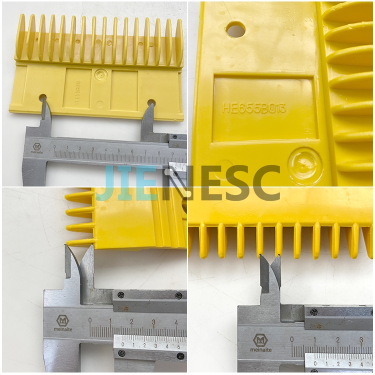 HE655B013H01 OB4 escalator comb plate for Hyundai