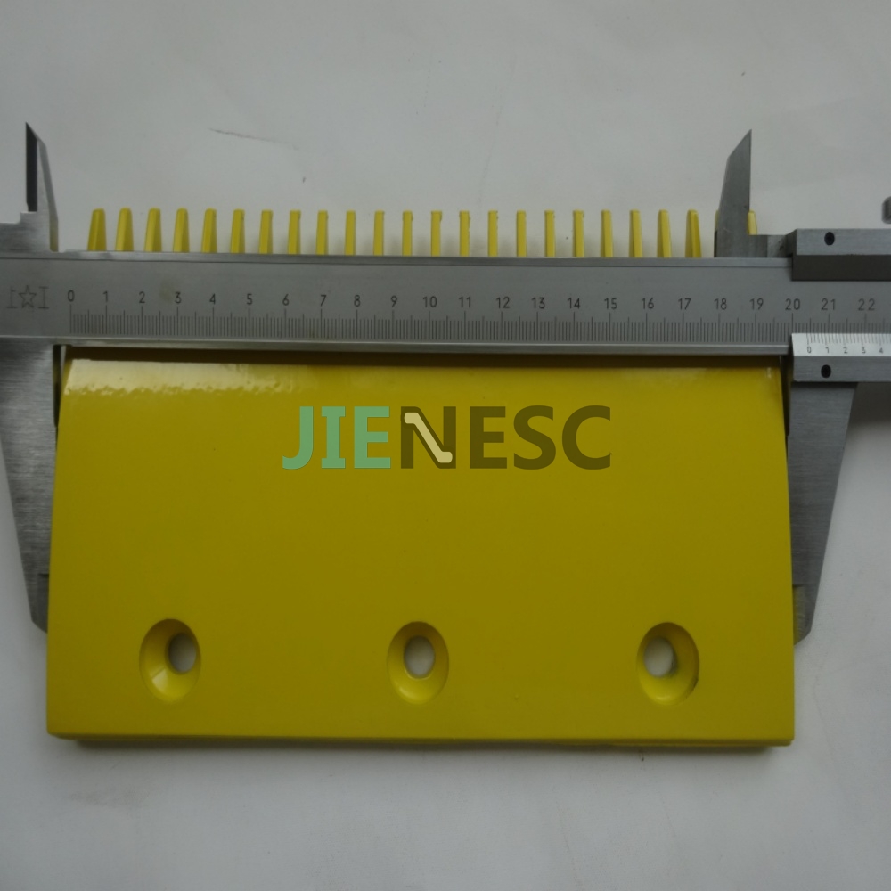 4090140000 4090110000 204*116mm yellow escalator comb plate from factory