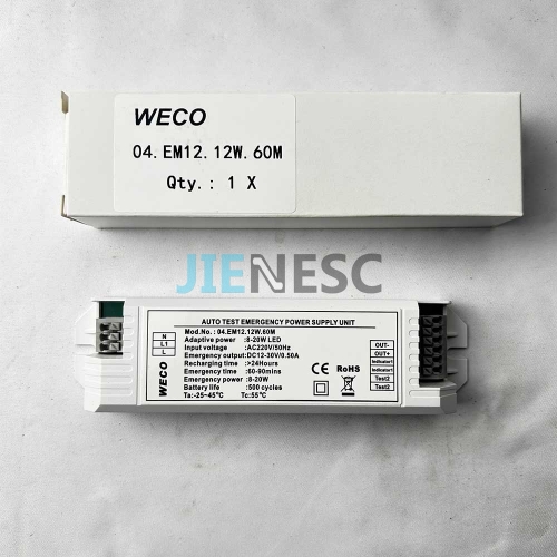 04.EM12.12W.60M Elevator power supply from factory