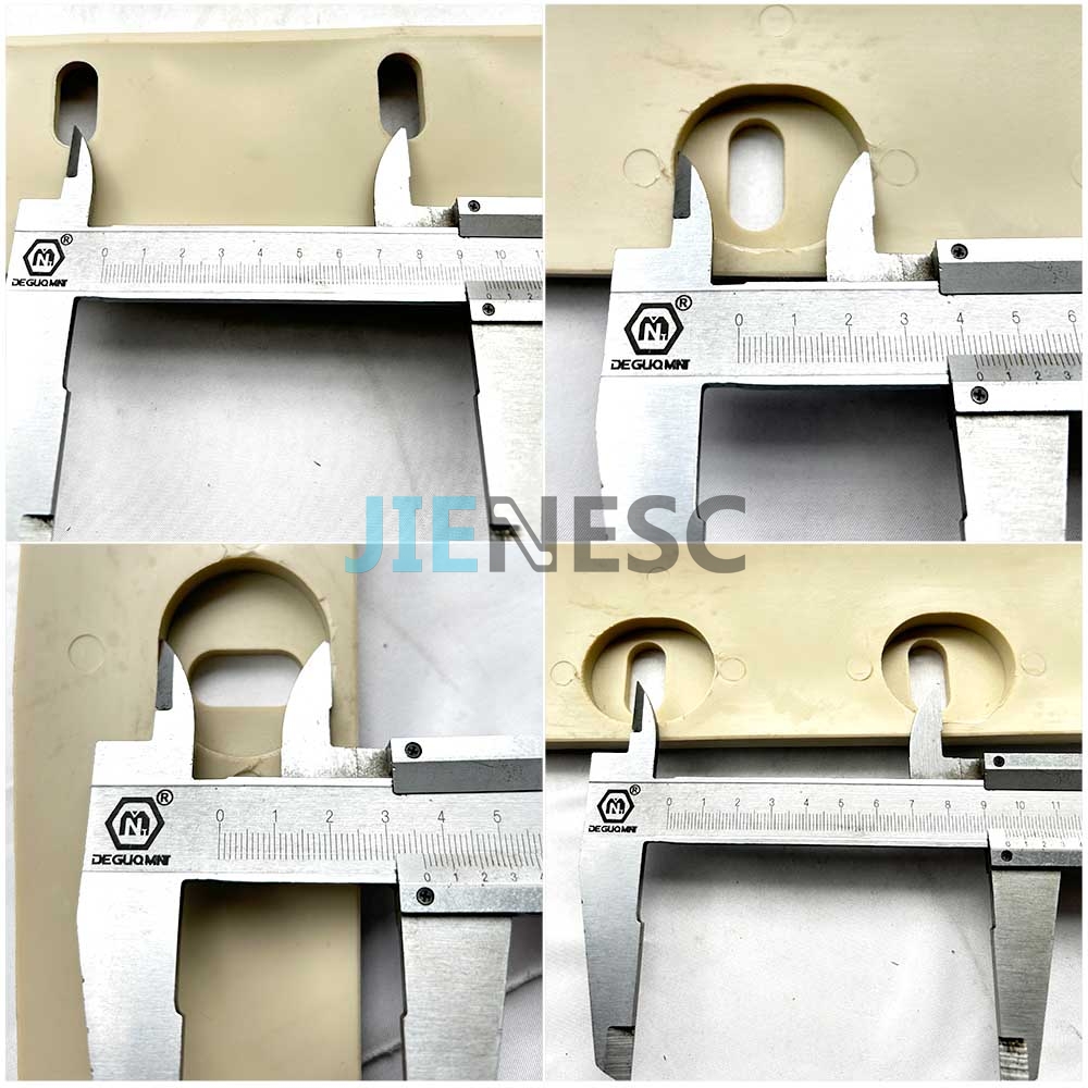 X26.022.183 485879 500*72mm Escalator guide pad  for tk from factory