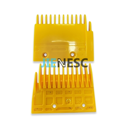 YS125B688 Yellow Moving Walk Comb Plate 13T LHS/RHS from factory
