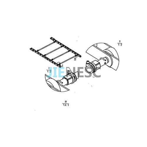 PT133F48SLR-00 133.33mm 220KN Escalator Step Chain For ANLEV