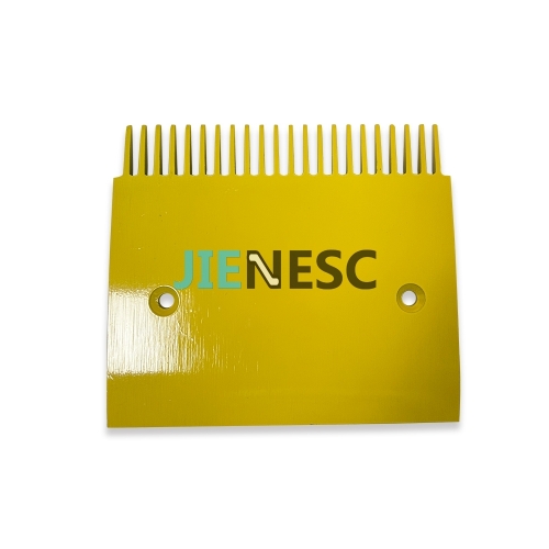 Hot sale 50644838 Travelator Comb Plate Yellow SIDE/LHS price from factory