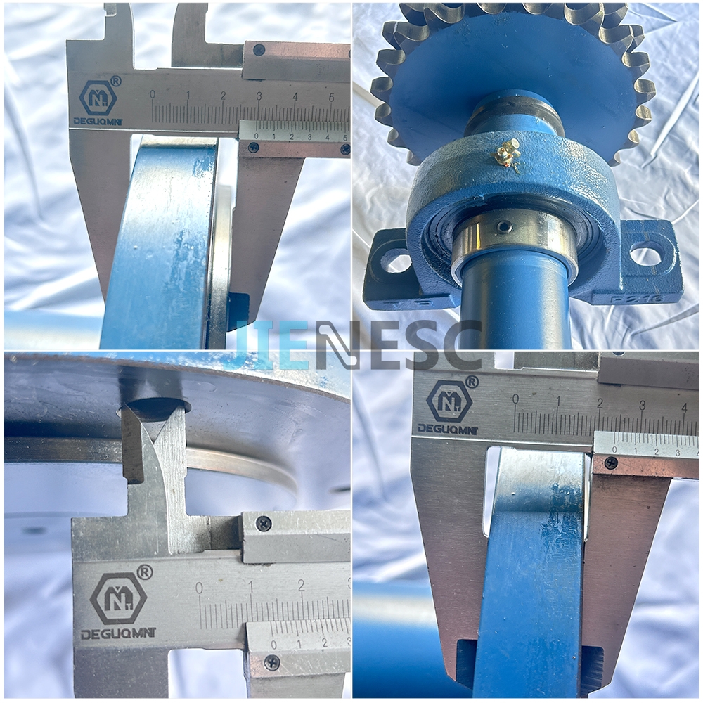 GAA494KX10 513NPET Escalator Handrail Drive Shaft for escalator maintenance