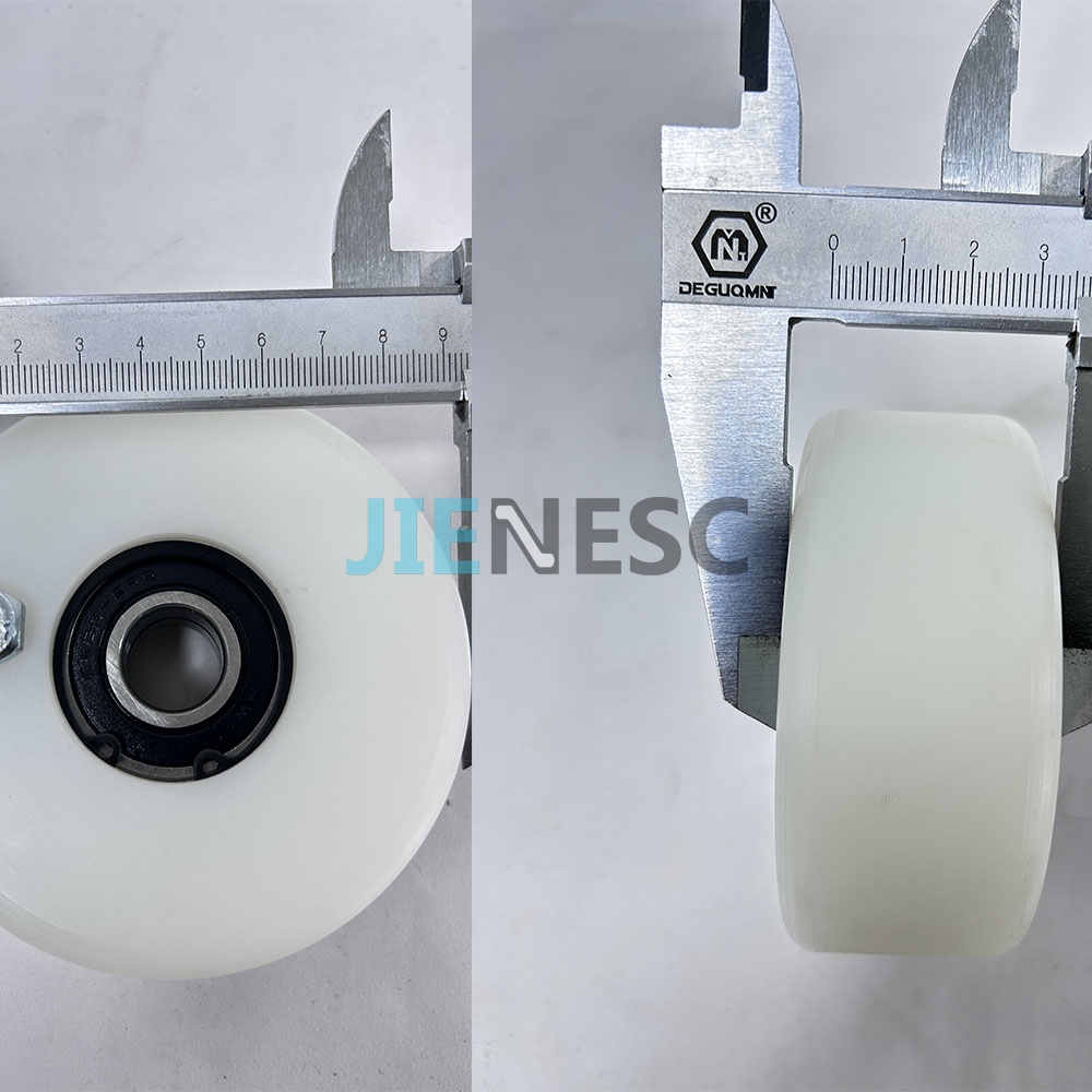98*40mm SJEC Escalator Handrail Roller From Factory