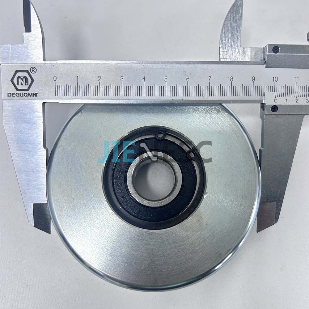 100*30mm SJEC Escalator Handrail Tension Metal Roller From Factory