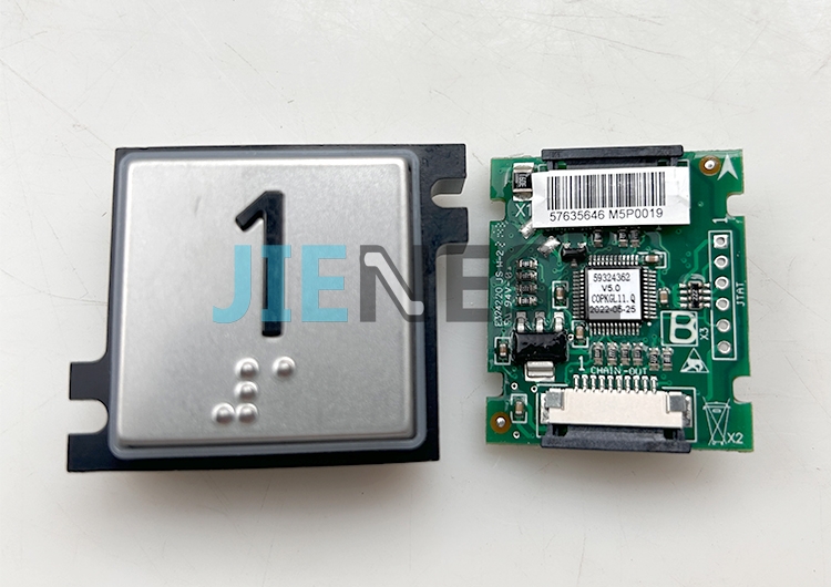 57635646 Elevator Button with Braille and PCB From Factory