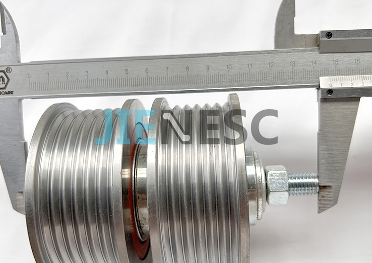 57613299 59386457 Elevator Steel Belt Pulley From Factory