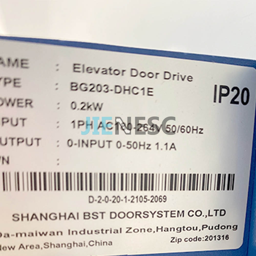 BG203-DHC1E EM-D-PMV2P2-C 140TAST-01F2M44P Elevator Door Drive From Factory