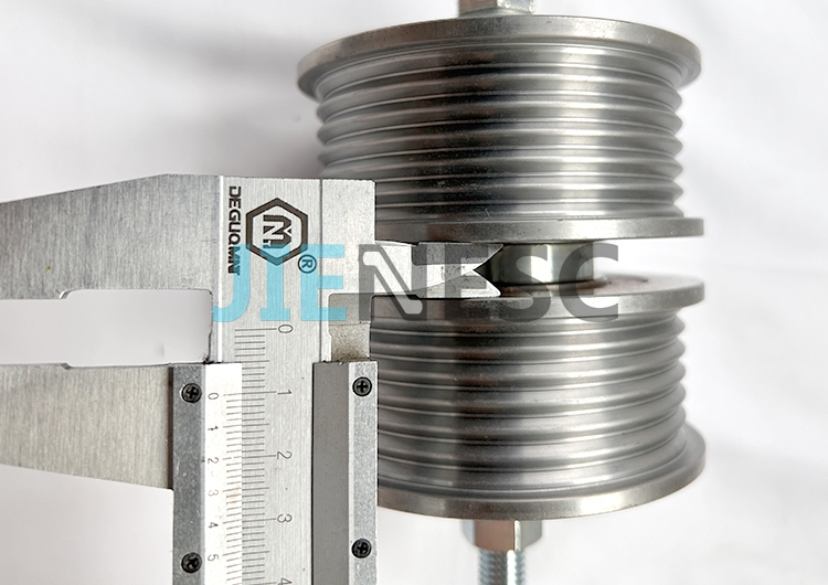 57613299 59386457 Elevator Steel Belt Pulley From Factory