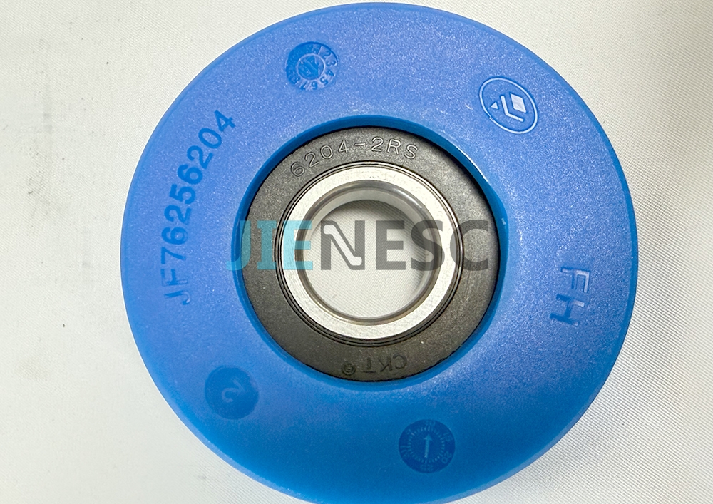 C722005C101 Escalator Roller 76*25mm 6204 Blue From Factory