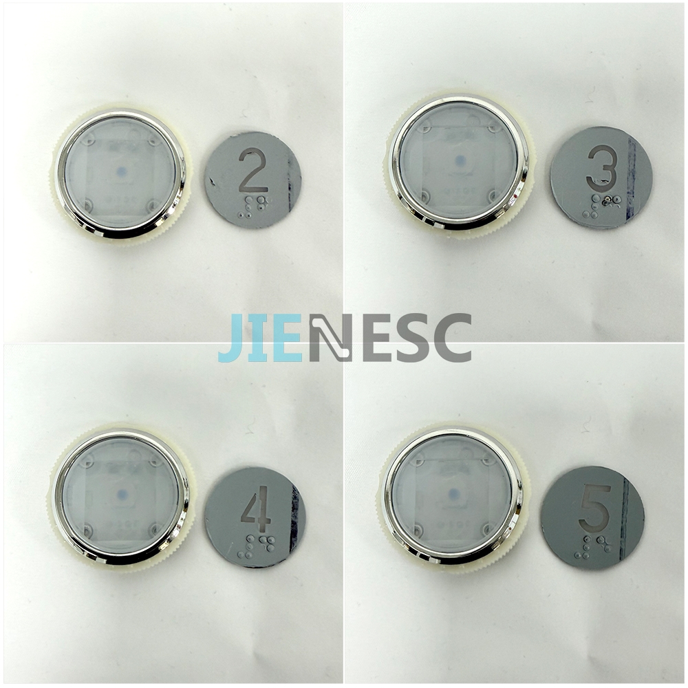 SL-306CW Elevator Button White LED and Braille From Factory