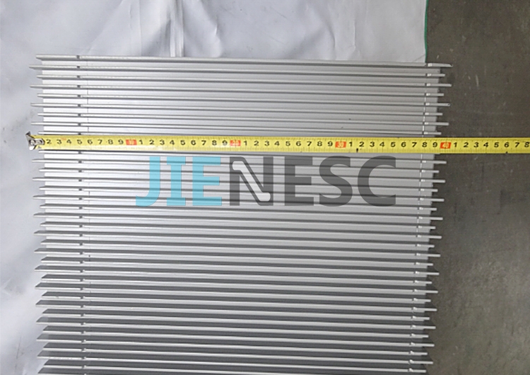 9300-60 FYTJ-MJ-01 600mm Silver Grey Painted Escalator Step From Factory