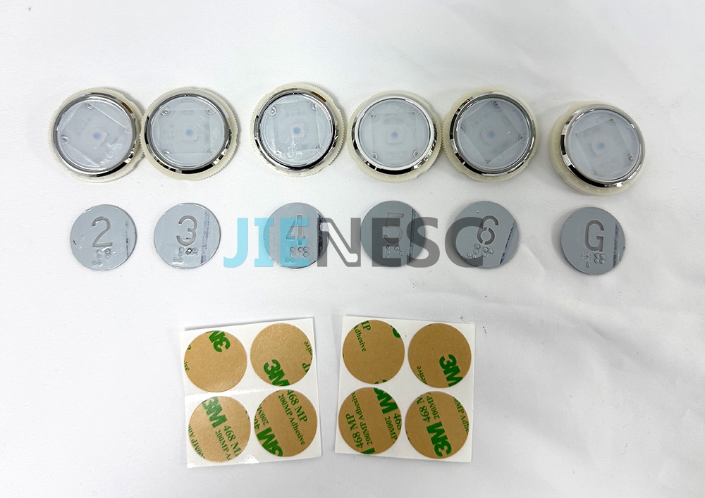 SL-306CW Elevator Button White LED and Braille From Factory