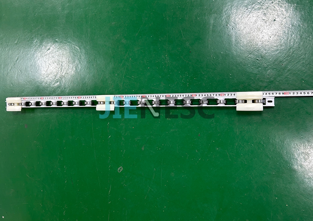 KM5071663G01 Escalator Handrail Reverse Guide 19 Rollers V Type From Factory