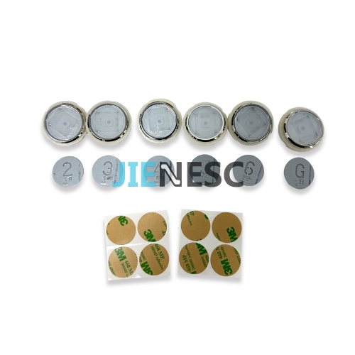 SL-306CW Elevator Button White LED and Braille From Factory