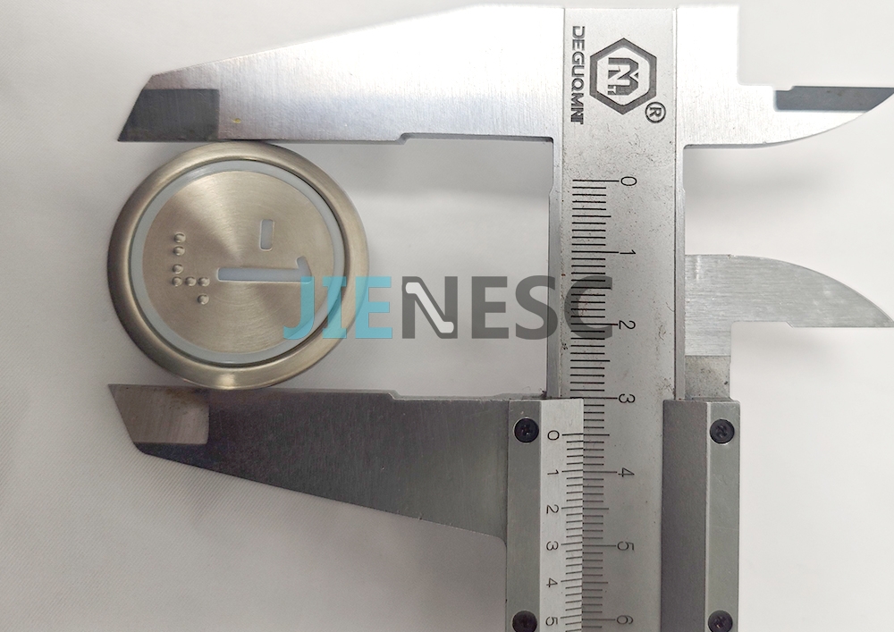 KM51071100G01 Elevator Push Button with Braille
