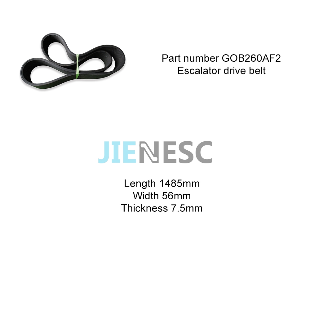 GOB260AF2 506SL Escalator Handrail Drive Belt From Factory