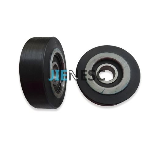 80*23mm 6204 Black Escalator Step Chain Roller From Factory