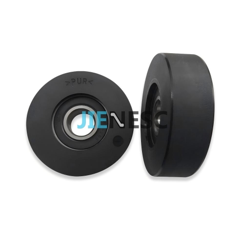 80*22mm 6204 Black Escalator Chain Roller From Factory