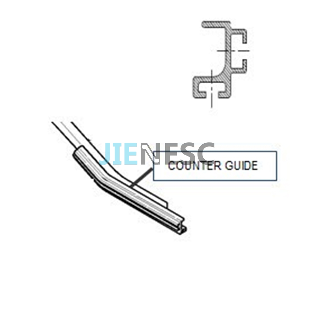 DEE2429498 Escalator guide rail