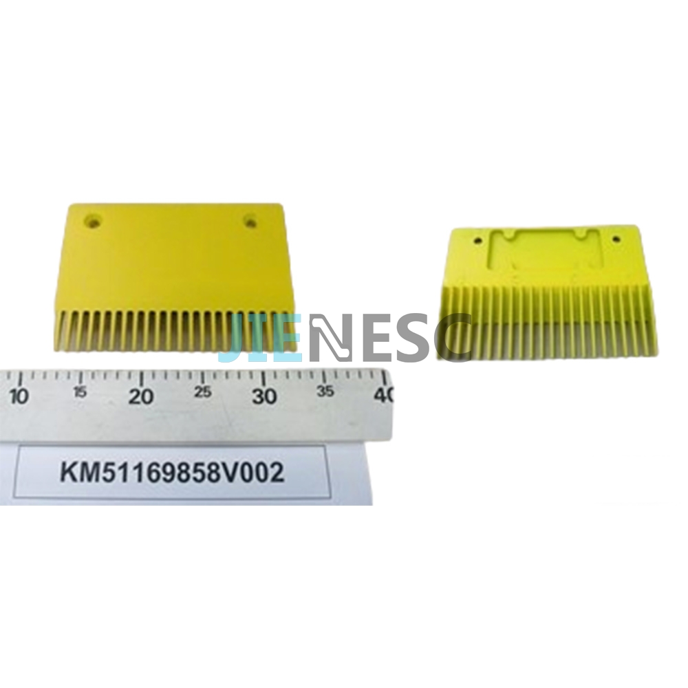 KM51169858V002 Mid Escalator comb plate