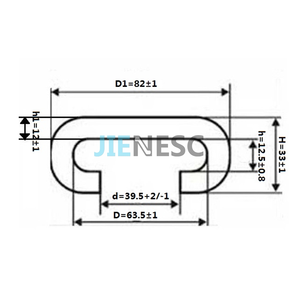 L79-1g SBR Escalator Handrail For LG