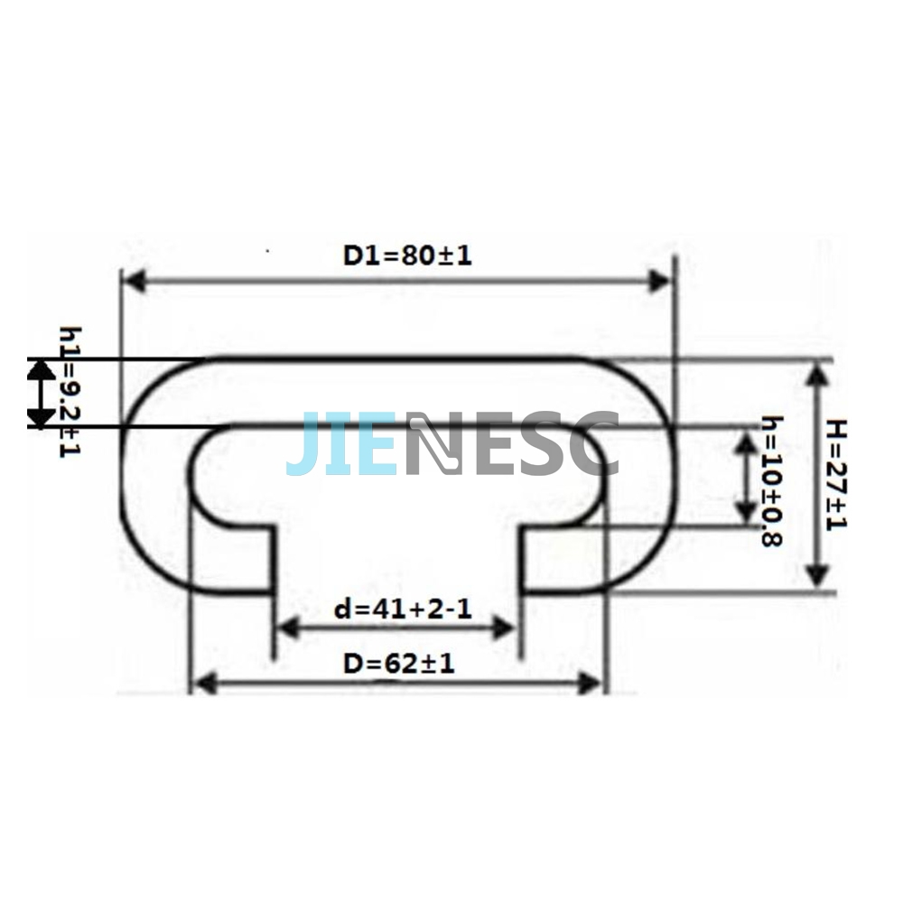 T39 T97-MI Escalator Handrail For Mi