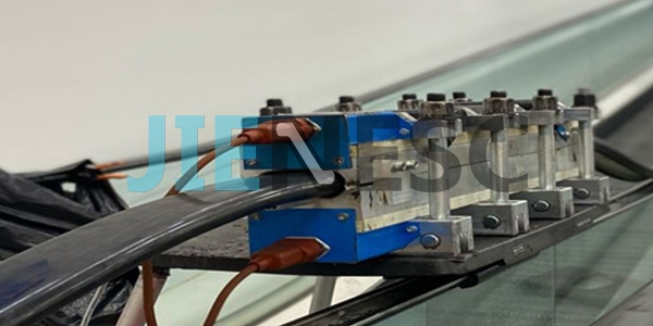 escalator handrail splicing machine