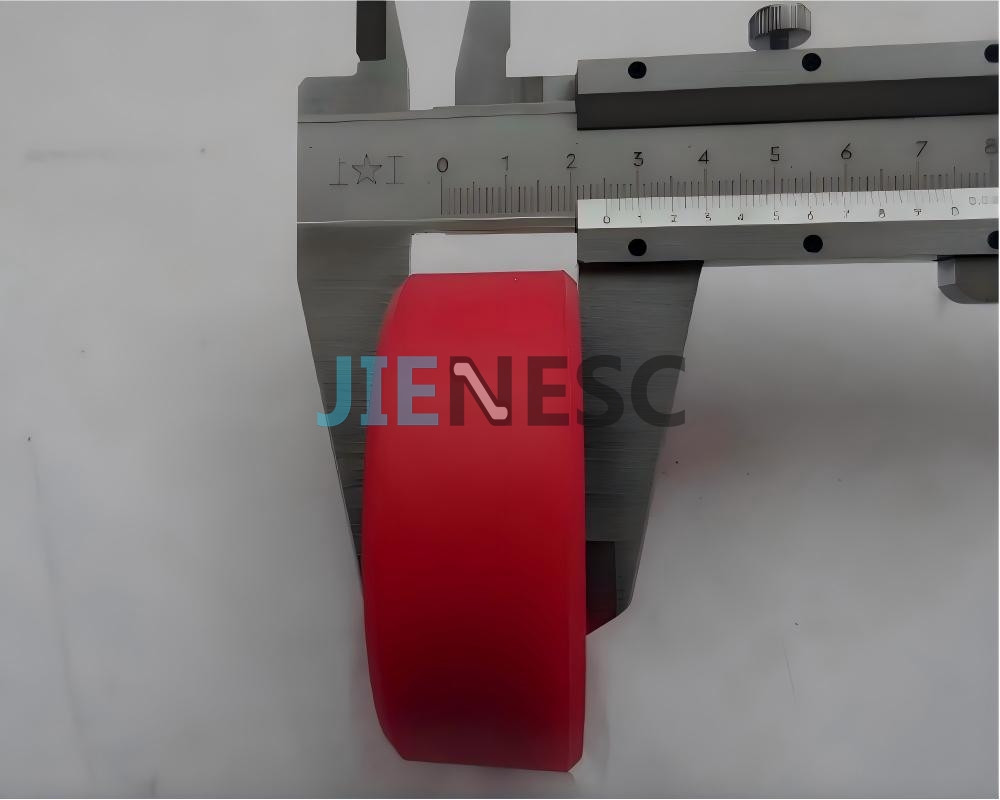 70*25mm 6204 Red Color Escalator Step Roller From Factory