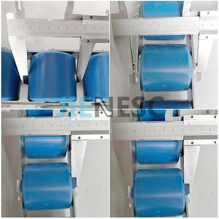 Escalator Handrail Tesnsion Chain 9 rollers With 60*55mm Roller From Factory