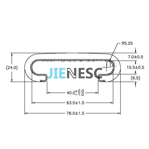 E99NT Escalator Handrail For Sh