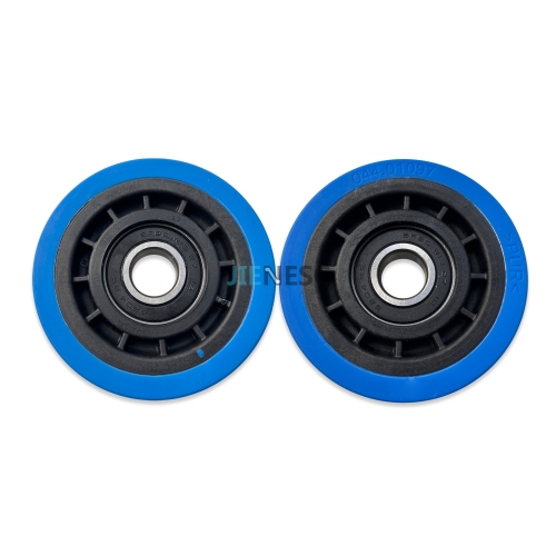 044.01097 Blue Escalator Roller 100*25mm For Escalator Maintenance