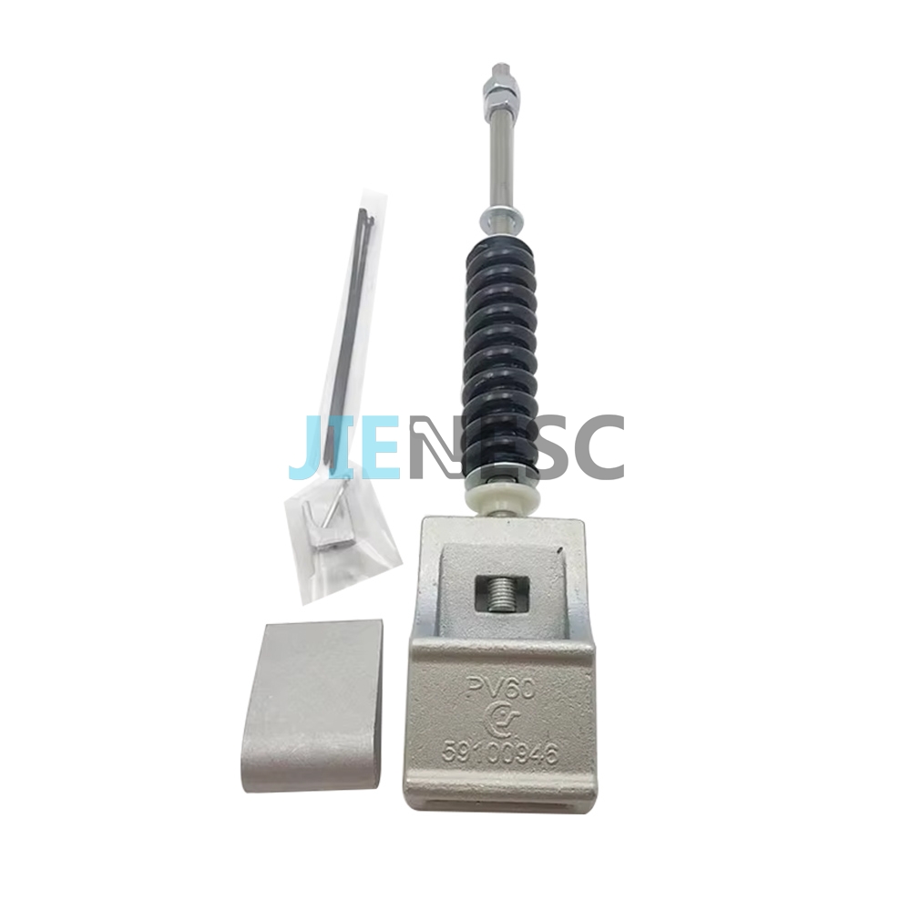 59100946 Elevator PV60 steel belt rope head from factory