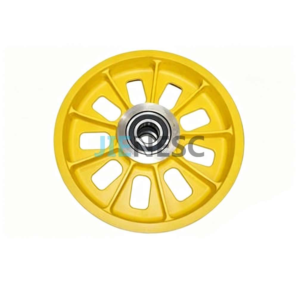 KM767993G04 MX Escalator rope pulley assembly D656mm