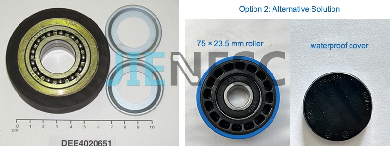 DEE4020651 Escalator Step Roller Availability Replacement Options