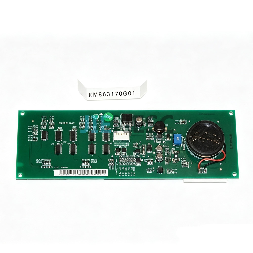 KM863170G01 Elevator display PCB board replaced by KM50017293G01 for gong