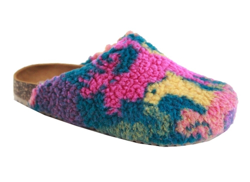 All-wrapped Color Fluffy Slippers