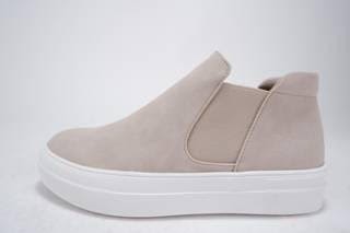 Platform High Top Slip On Sneakers