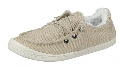 Faux Fur Lined Boat Shoe Sneakers