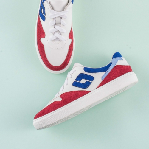 Logo Colorblock Low Top Sneakers