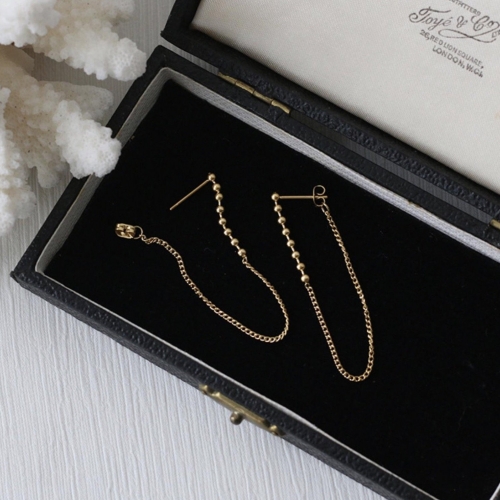 SUNLIGHT 18K GOLD EARRING