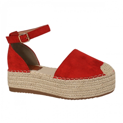 Close Toe Espadrilles Platform Sandals