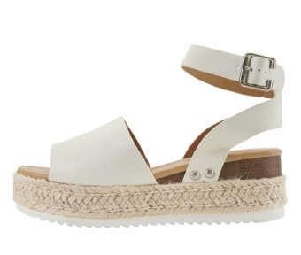 Open toe EspadrillesWedge  Sandals