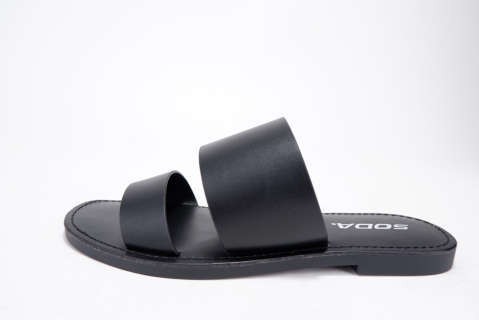 Double Band  Flat Sandals