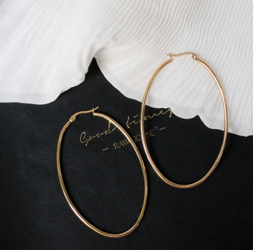 Large Hoop Earrings