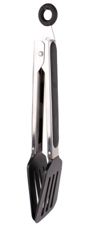 Food Tongs with nylon turner Head