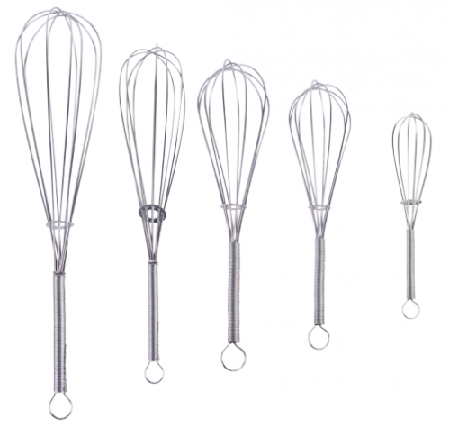 Stainless steel whisk Kitchen Utensils for Blending, Whisking, Beating, Stirring