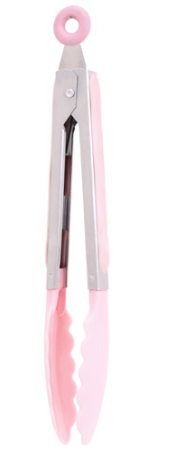 9/12 inch food tongs with nylon head