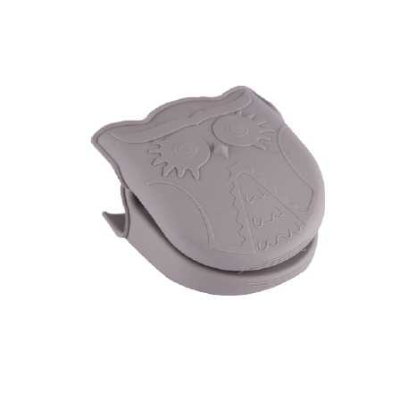 Silicone owl shape mitt